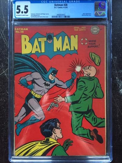 Batman #28 CGC 5.5 ow/w