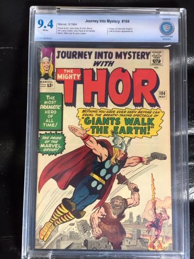 Journey Into Mystery #104 CBCS 9.4 w