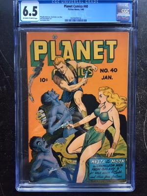 Planet Comics #40 CGC 6.5 ow/w