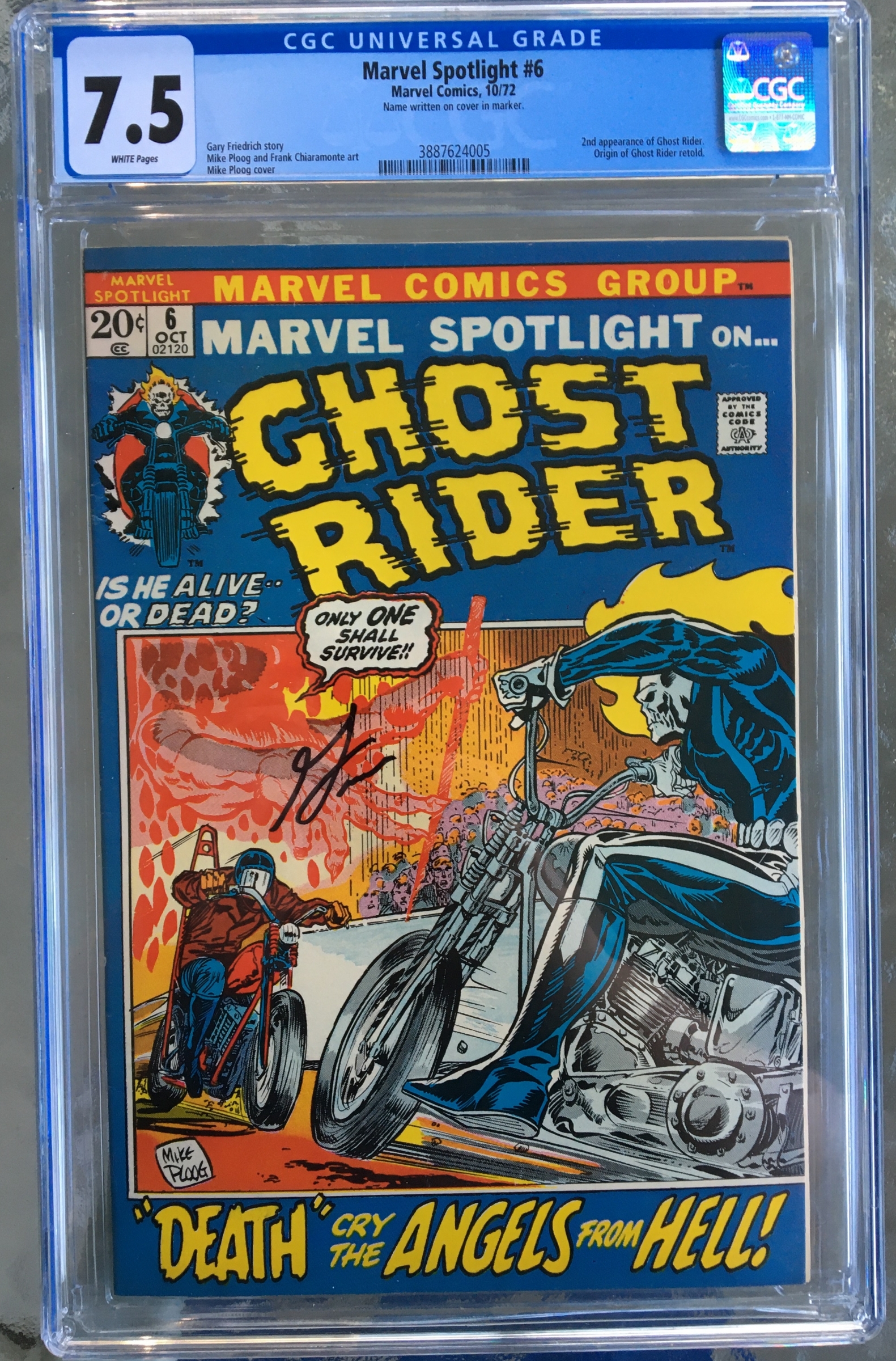 Marvel Spotlight #6 CGC 7.5 w