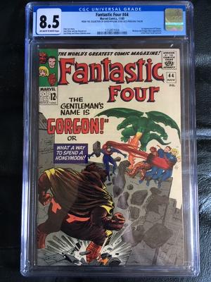 Fantastic Four #44 CGC 8.5 ow/w