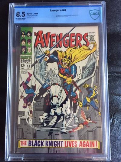 Avengers #48 CBCS 8.5 ow/w