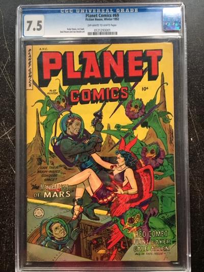 Planet Comics #69 CGC 7.5 ow/w