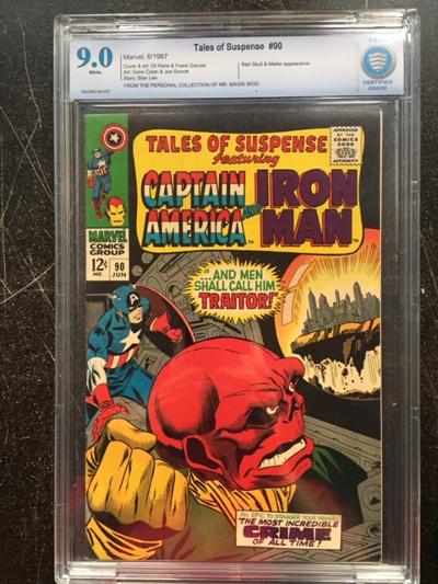 Tales of Suspense #90 CBCS 9.0 w