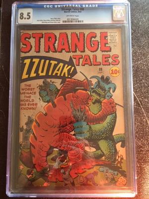 Strange Tales #88 CGC 8.5 ow