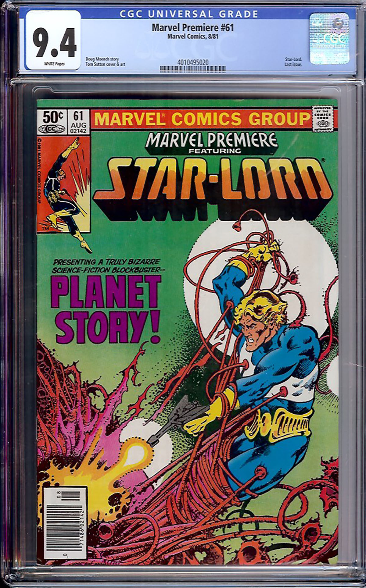 Marvel Premiere #61 CGC 9.4 w