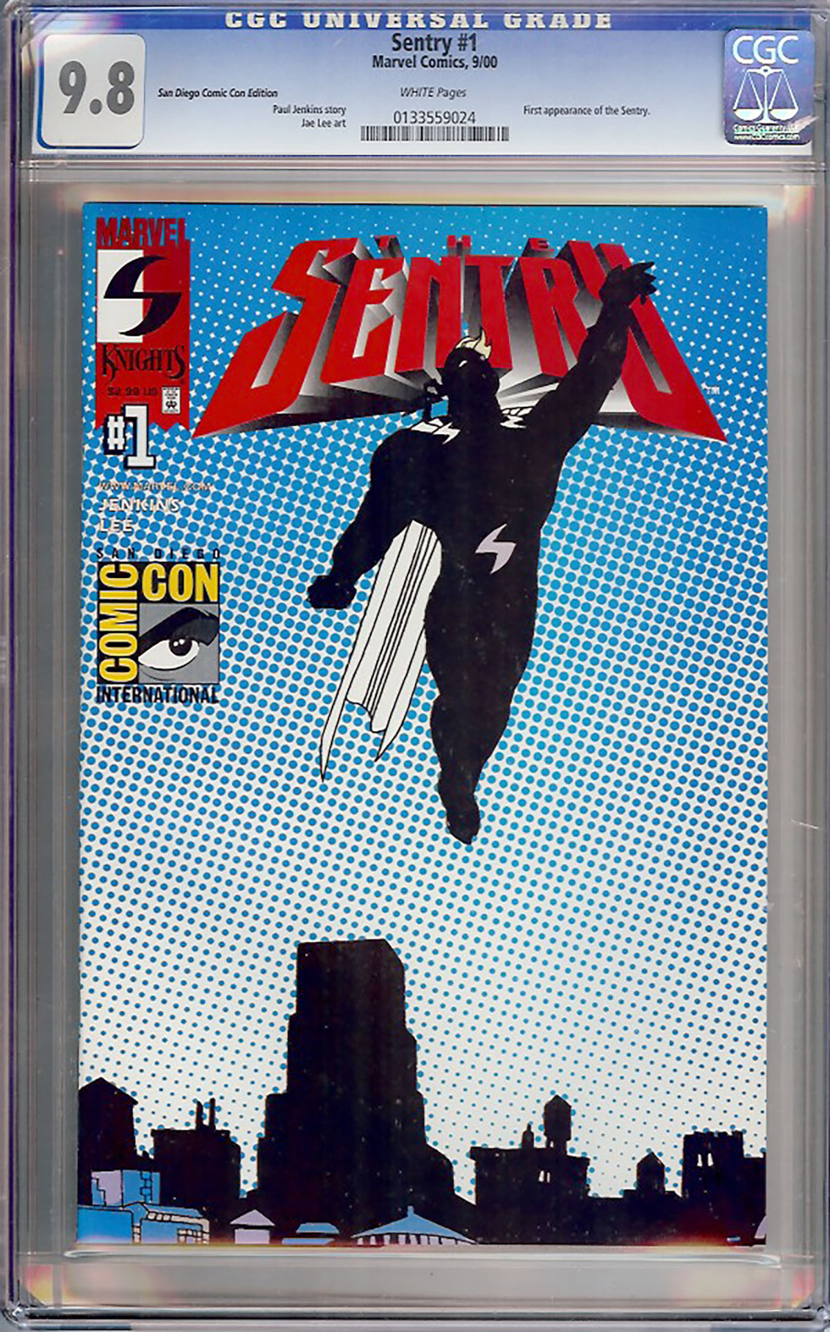 Sentry #1 CGC 9.8 w