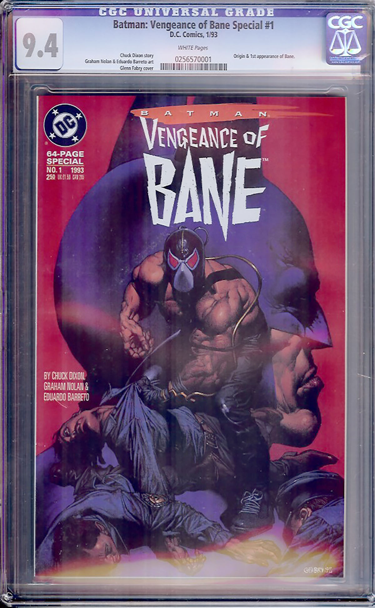 Batman: deals vengeance of bane special