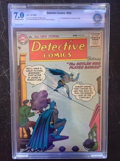 Detective Comics #232 CBCS 7.0 ow/w