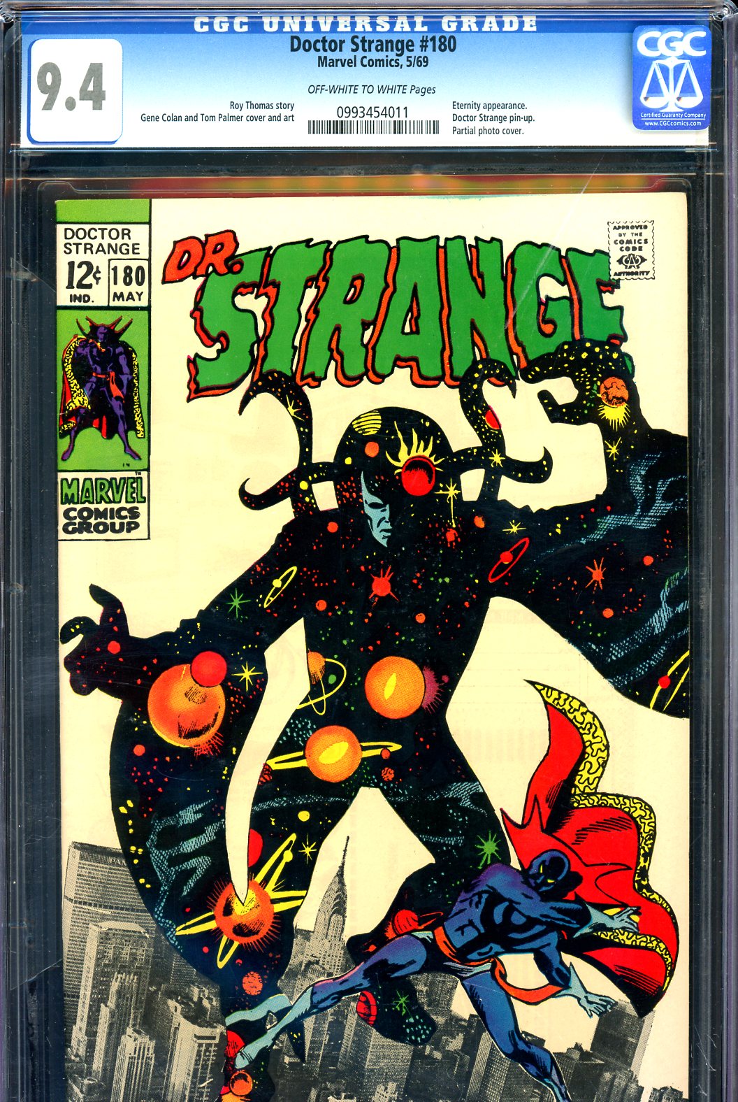 Doctor Strange #180 CGC 9.4 ow/w