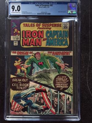 Tales of Suspense #62 CGC 9.0 ow/w