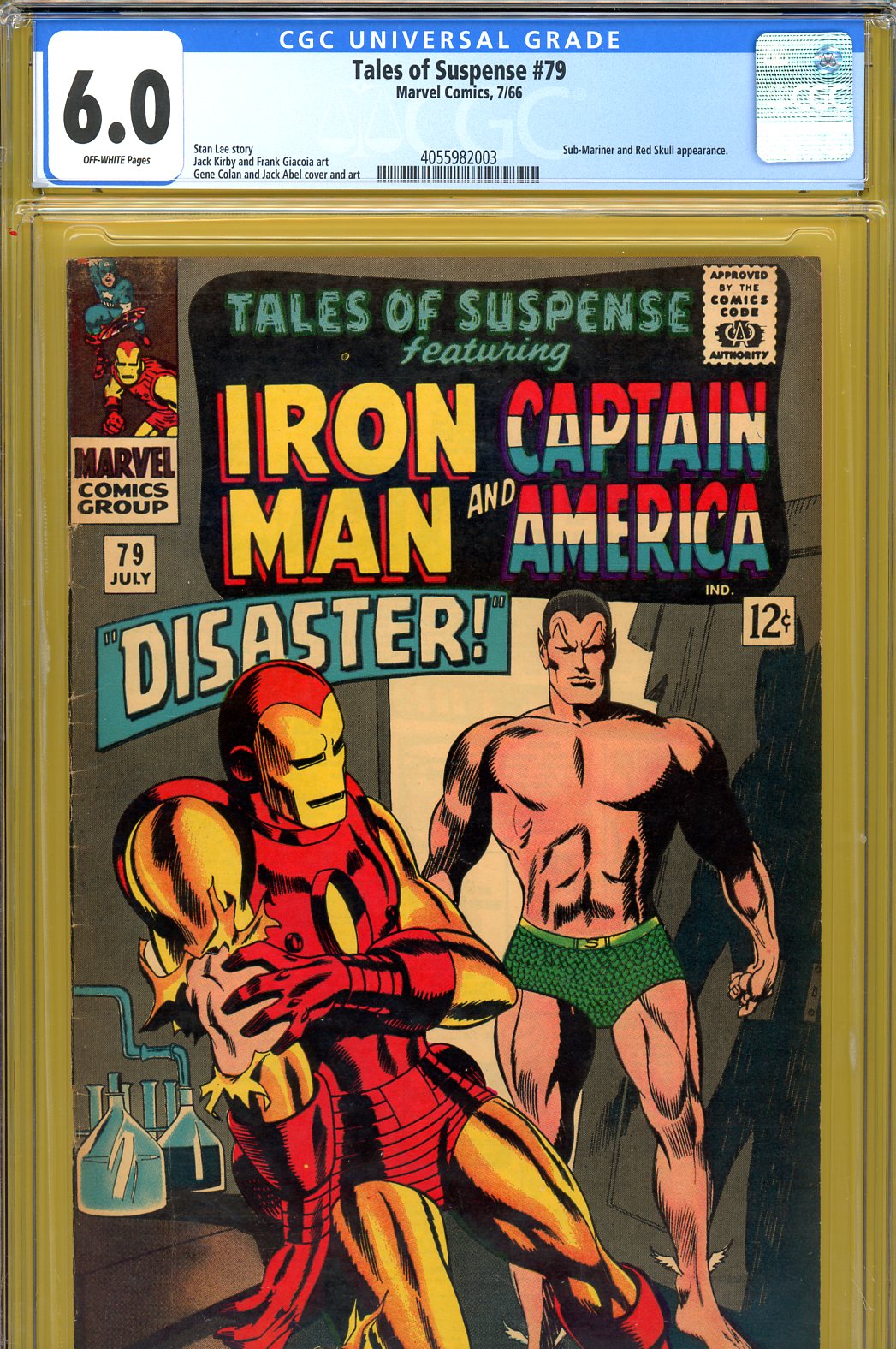 Tales of Suspense #79 CGC 6.0 ow