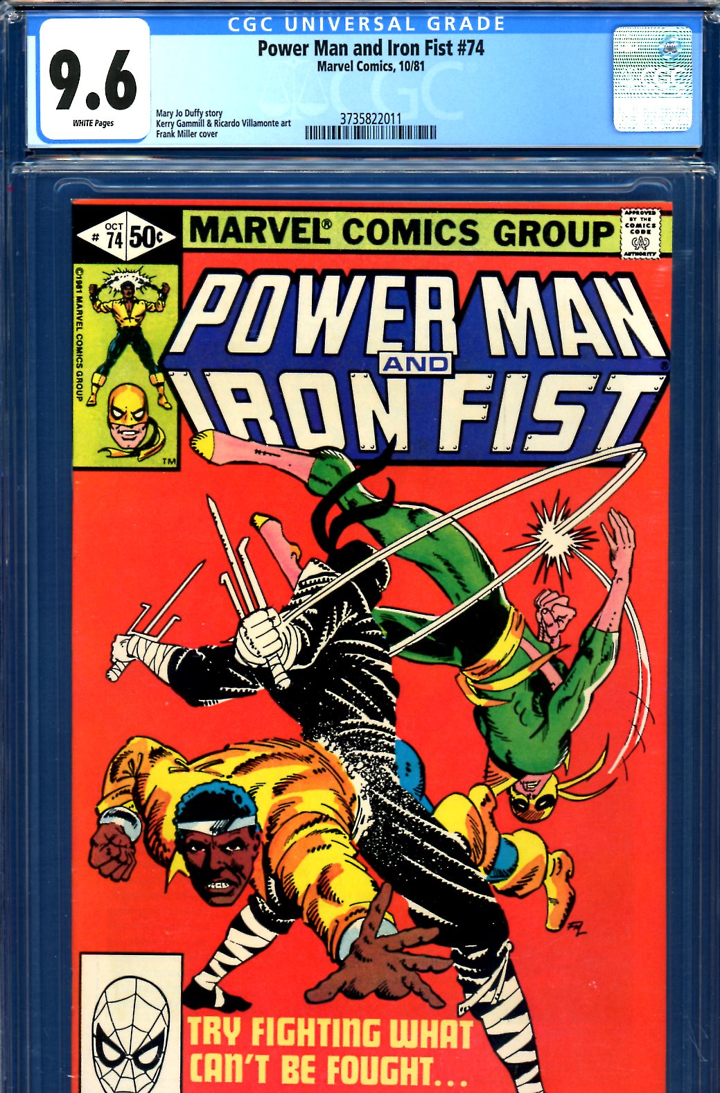 Power Man And Iron Fist #74 CGC 9.6 w