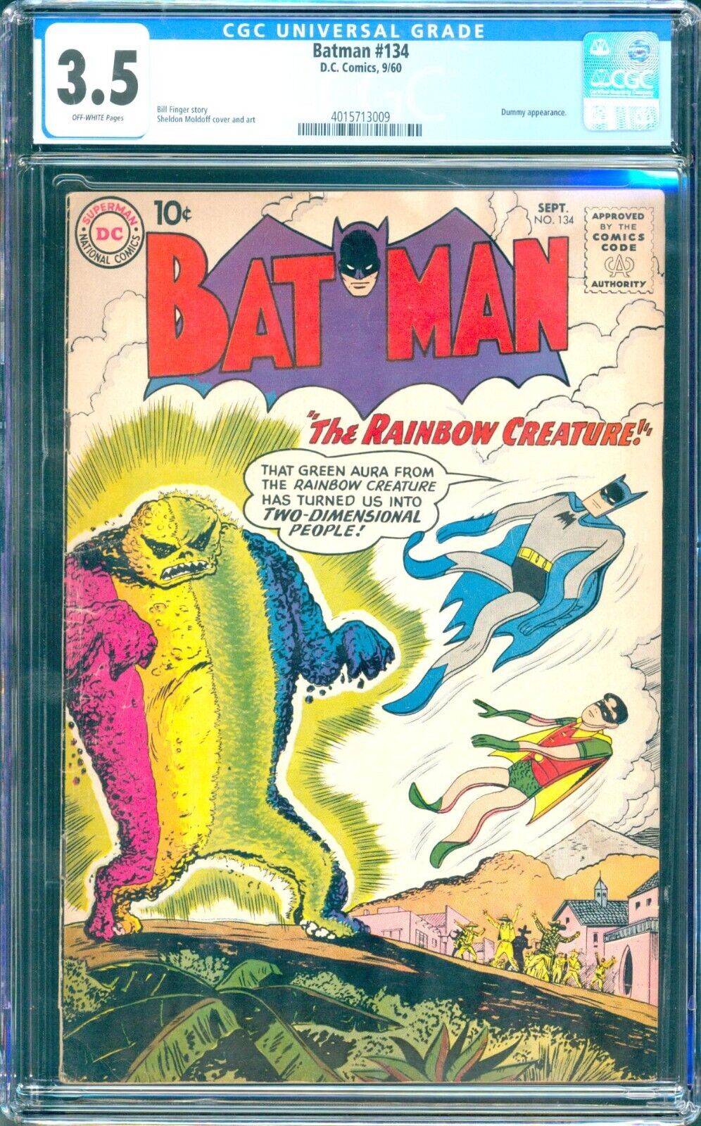 Batman #134 CGC 3.5 ow