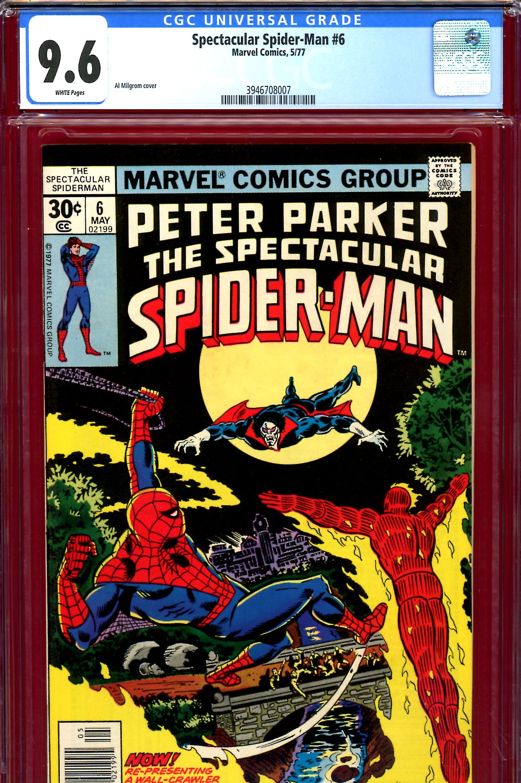 Spectacular Spider-Man #6 CGC 9.6 w