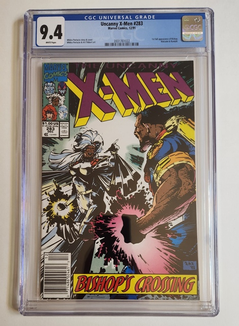 Uncanny X-Men #283 CGC 9.4 w