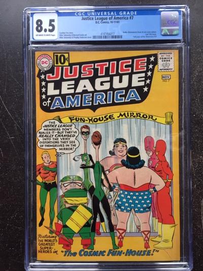 Justice League of America #7 CGC 8.5 ow/w