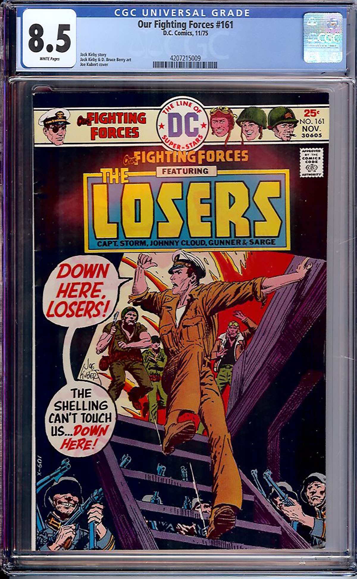 Our Fighting Forces #161 CGC 8.5 w