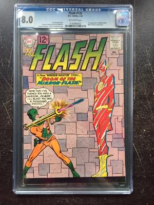 Flash #126 CGC 8.0 ow