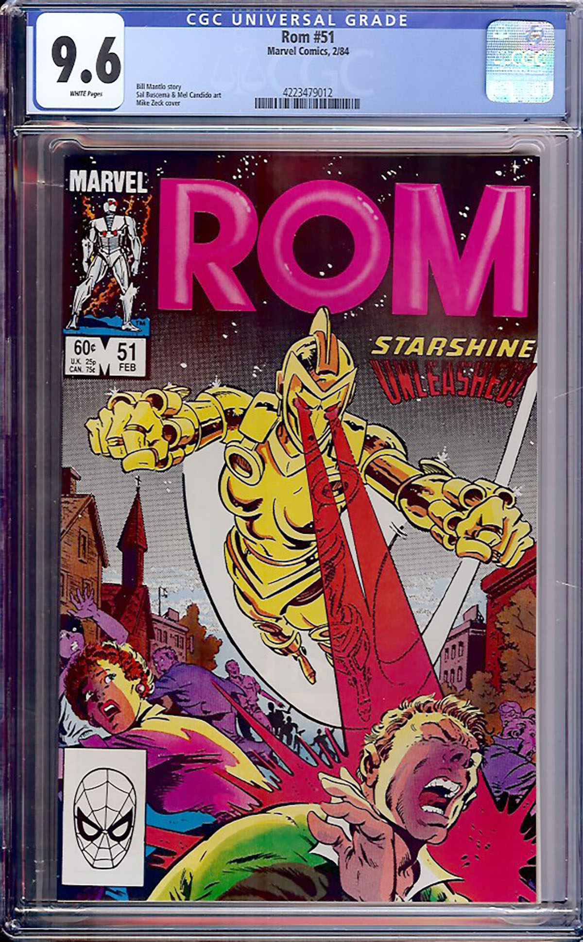 Rom #51 CGC 9.6 w