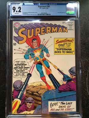 Superman #161 CGC 9.2 w