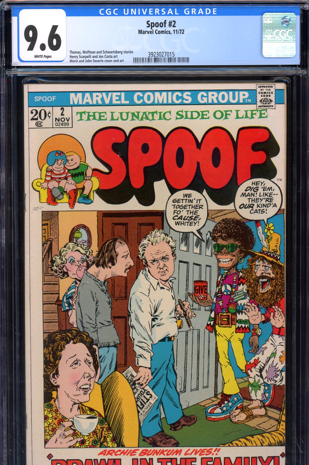 Spoof #2 CGC 9.6 w