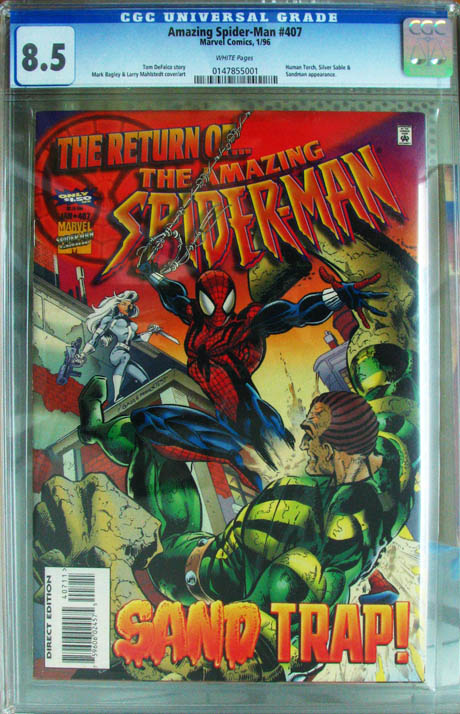 Amazing Spider-Man #407 CGC 8.5 w