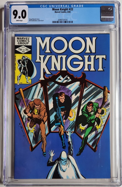 Moon Knight #22 CGC 9.0 w