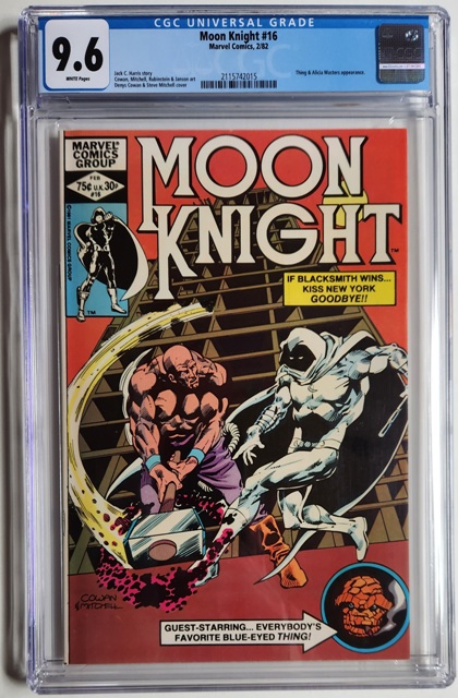 Moon Knight #16 CGC 9.6 w