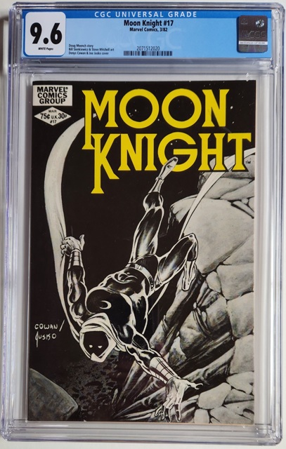 Moon Knight #17 CGC 9.6 w