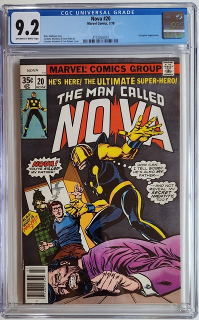 Nova #20 CGC 9.2 ow/w