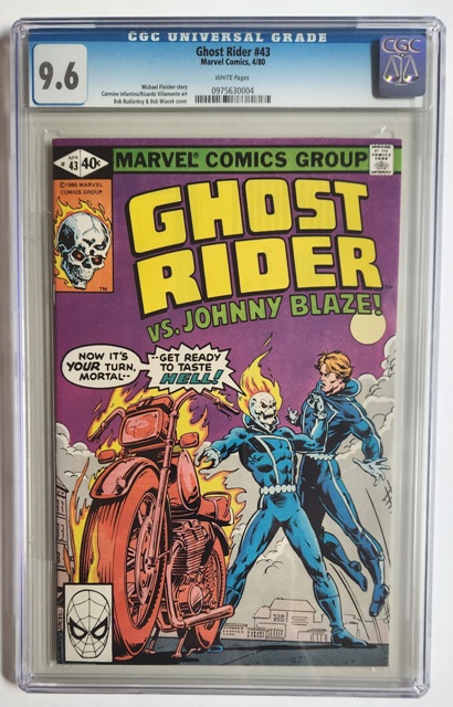 Ghost Rider #43 CGC 9.6 w