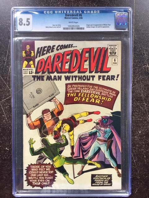 Daredevil #6 CGC 8.5 w