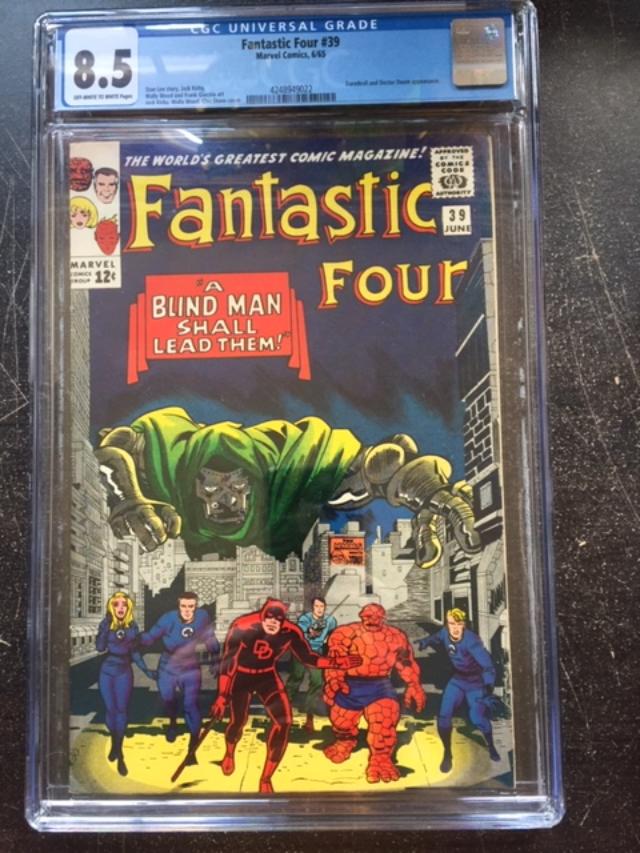 Fantastic Four #39 CGC 8.5 ow/w