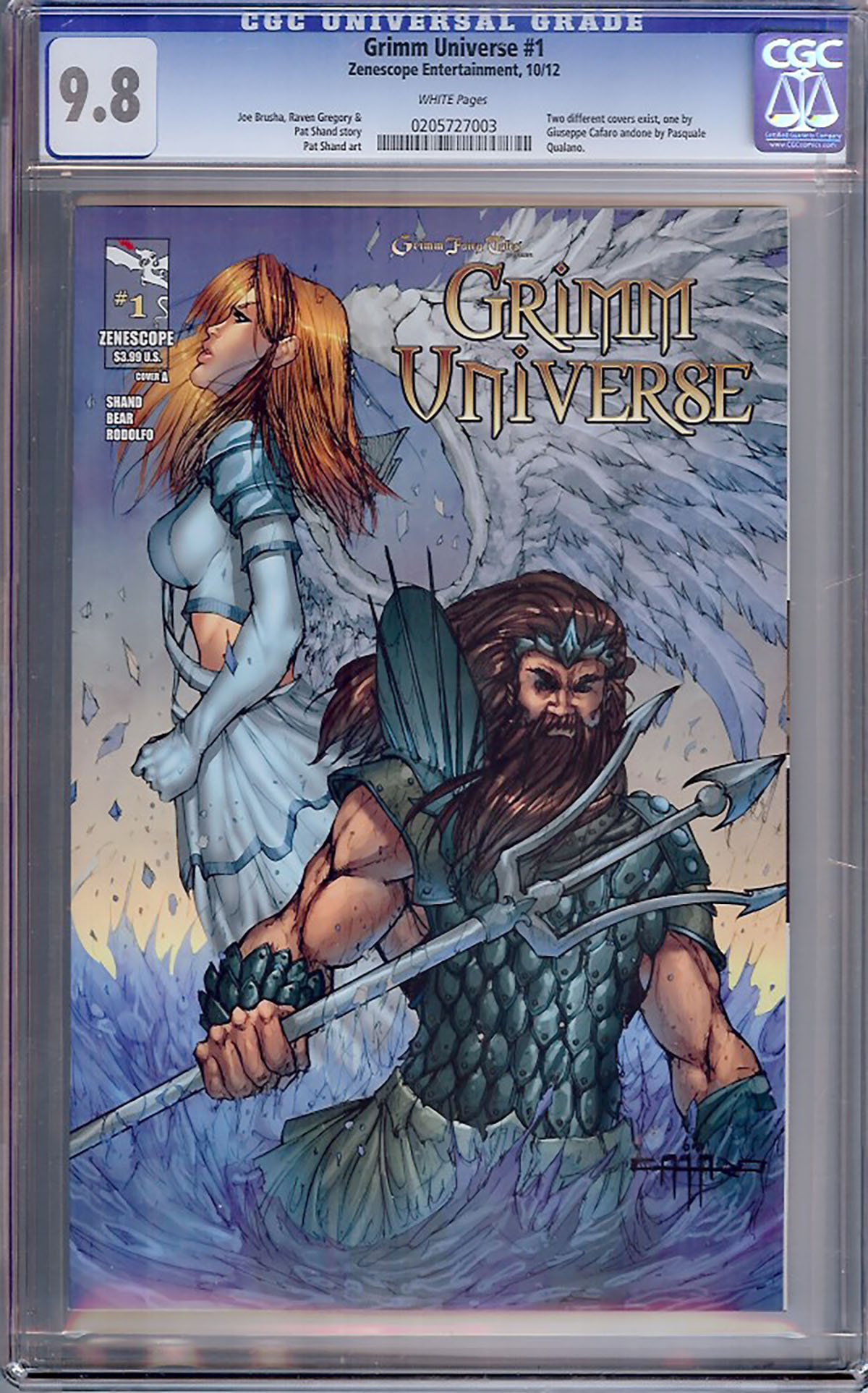 Grimm Universe #1 CGC 9.8 w