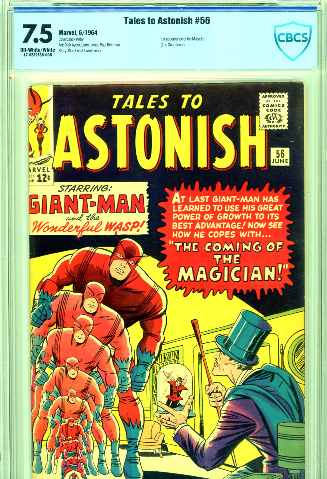 Tales to Astonish #56 CBCS 7.5 ow/w