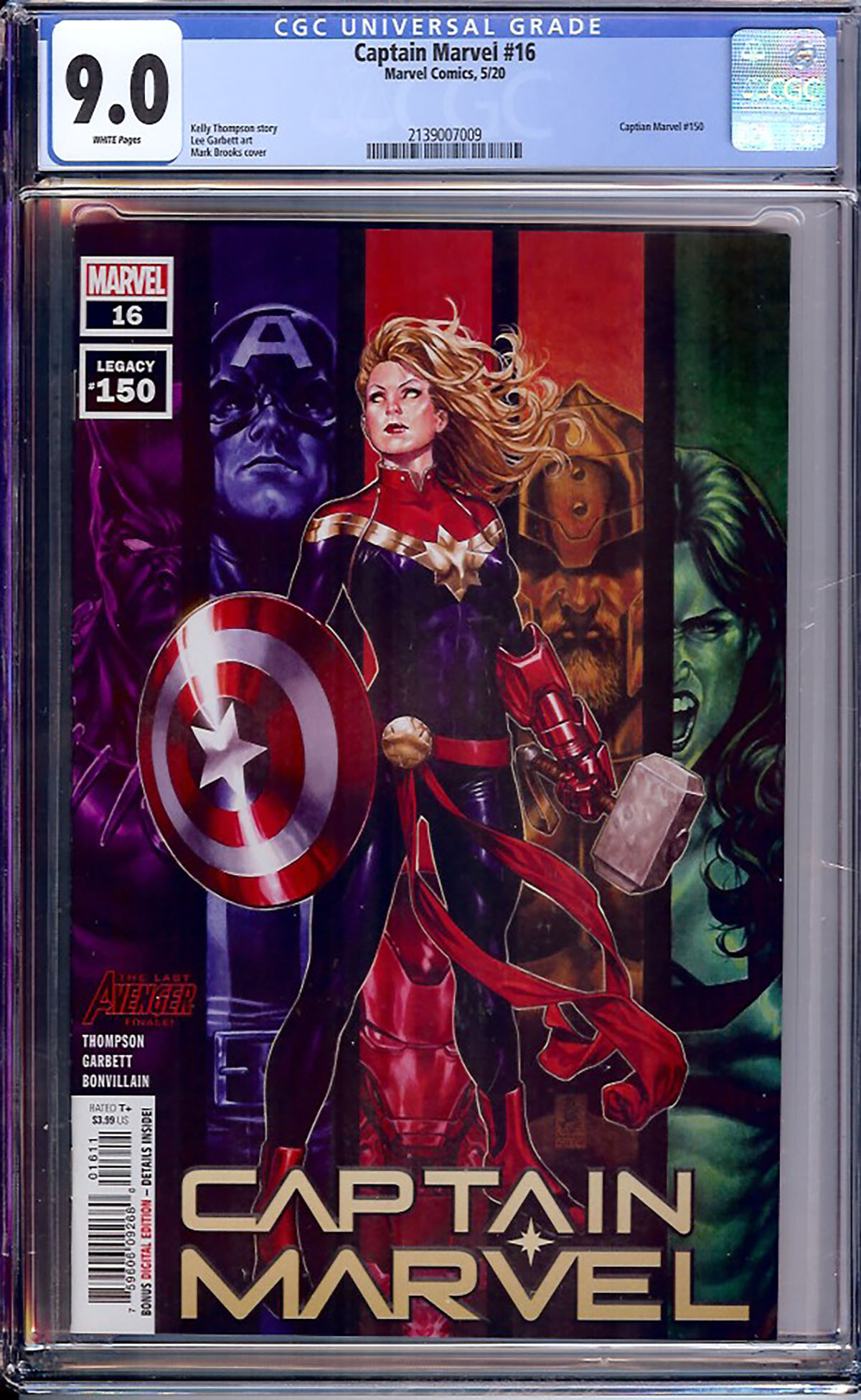 Captain Marvel #16 CGC 9.0 w