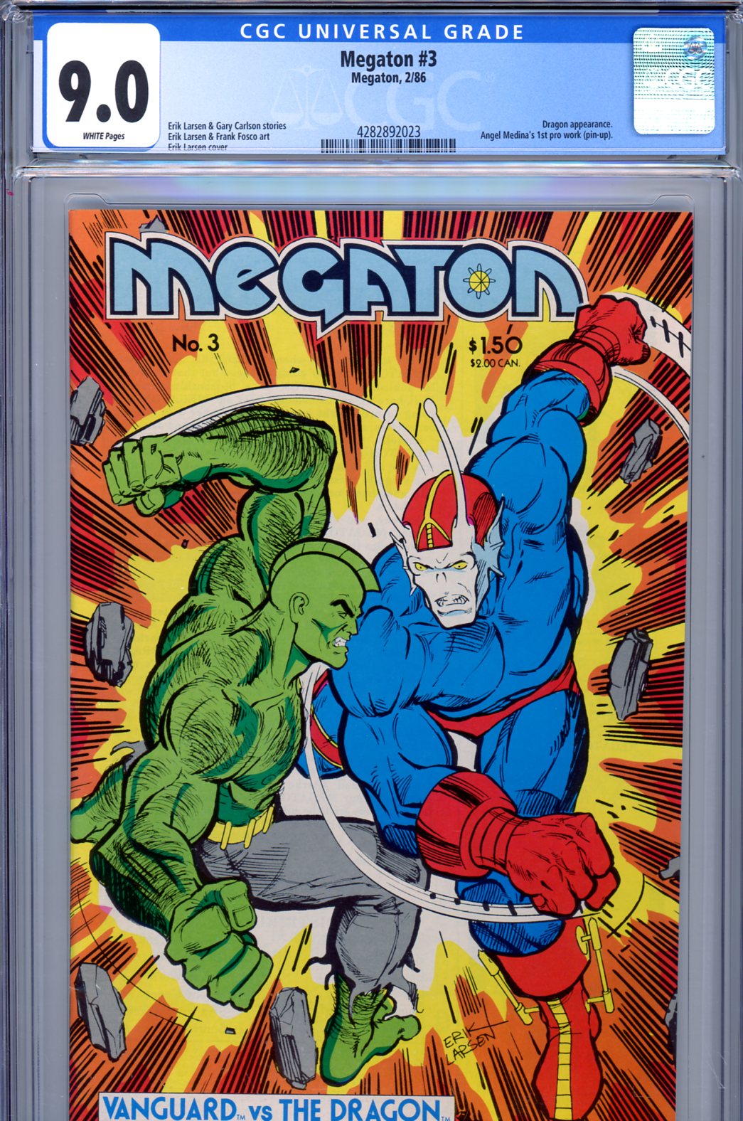 Megaton #3 CGC 9.0 w