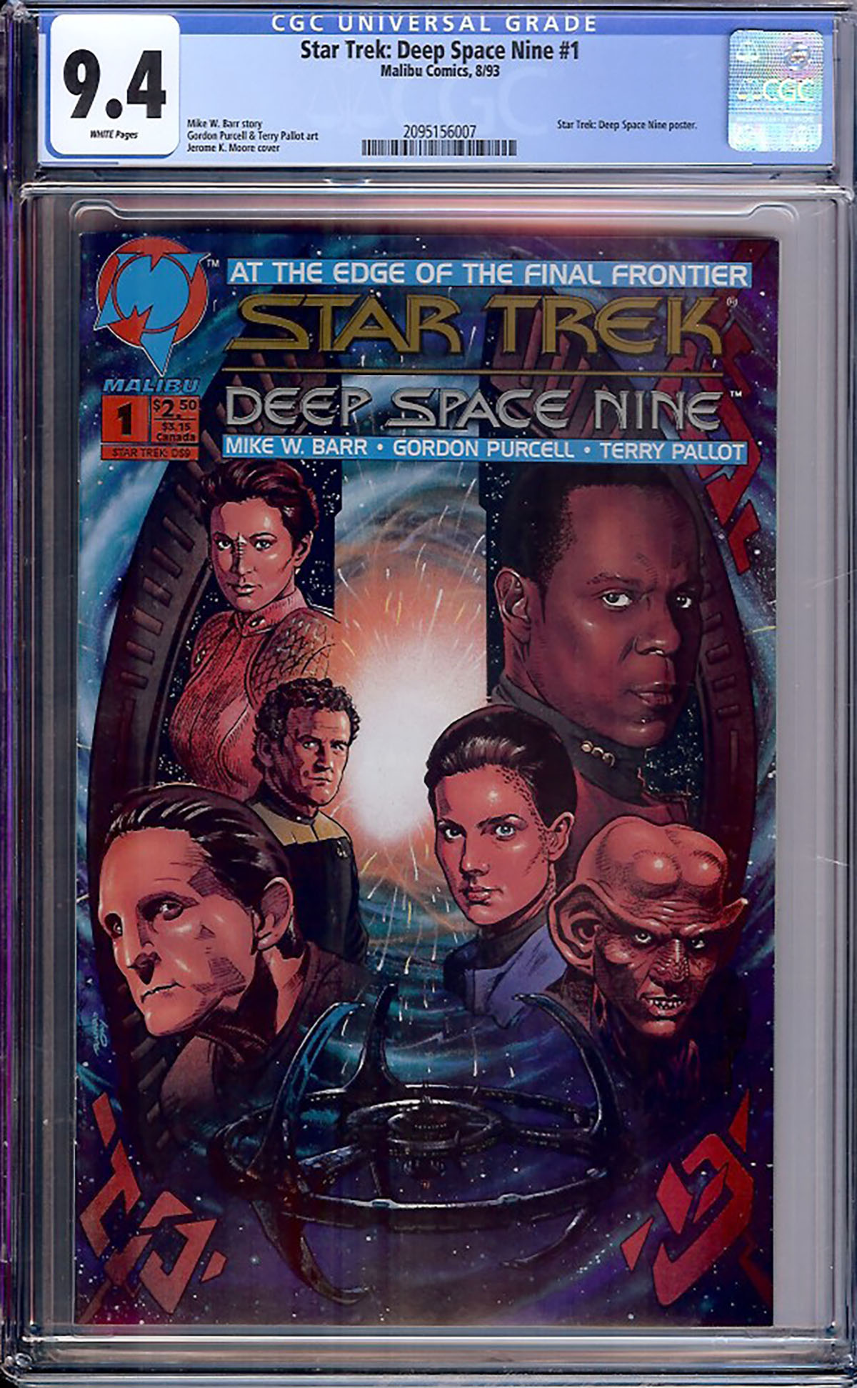 Star Trek: Deep Space Nine #1 CGC 9.4 w