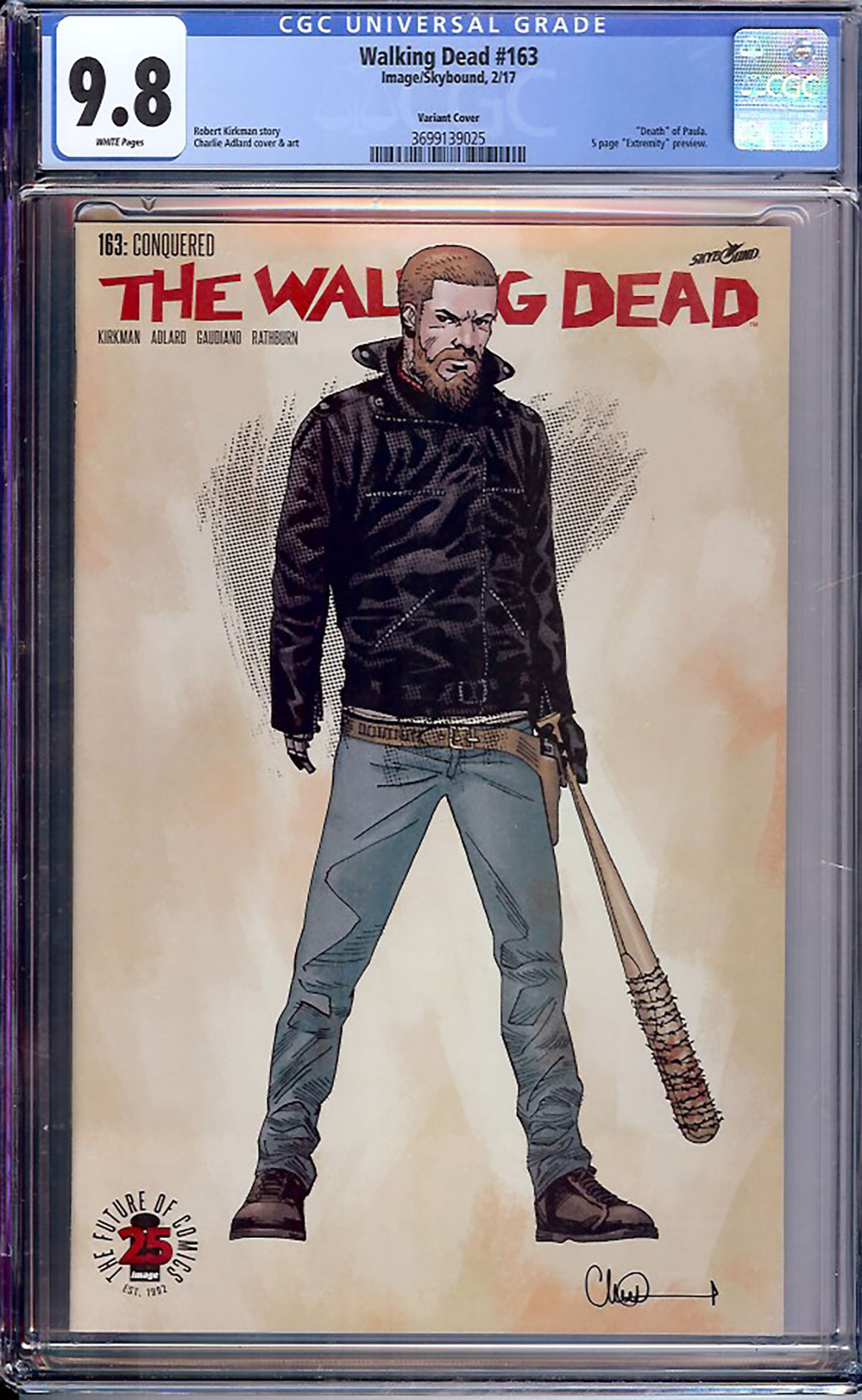 Walking Dead #163 CGC 9.8 w Variant Cover