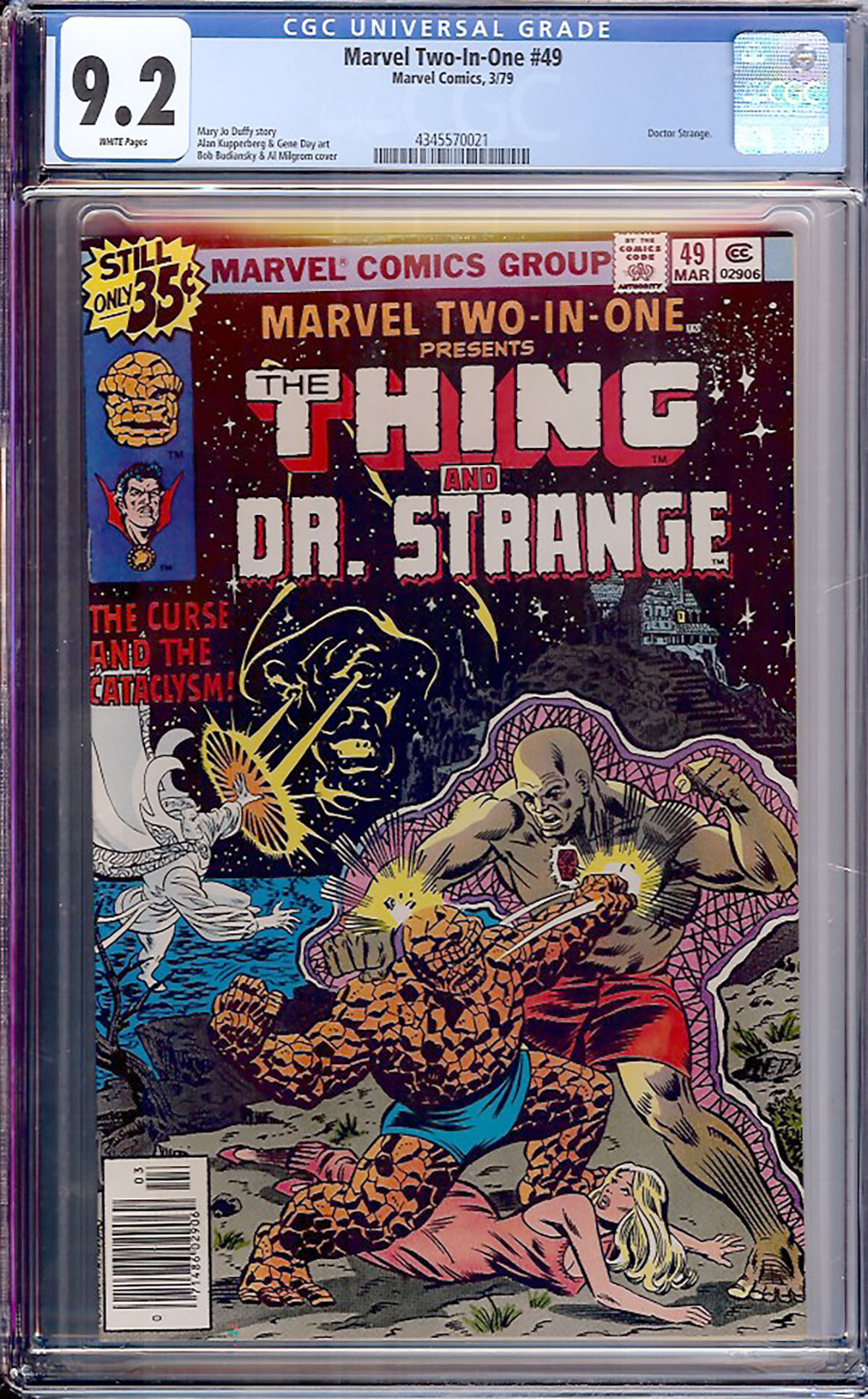 Marvel Two-In-One #49 CGC 9.2 w