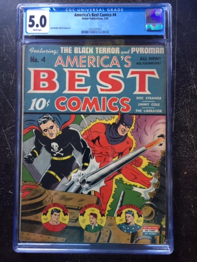 America's Best Comics #4 CGC 5.0 w