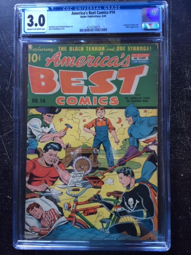 America's Best Comics #14 CGC 3.0 cr/ow