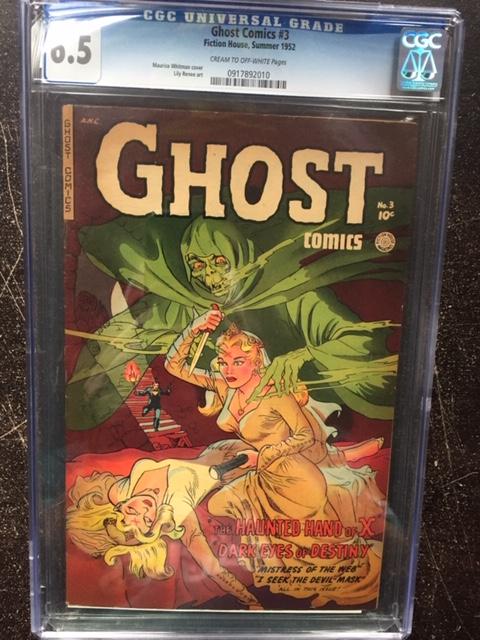 Ghosts #3 CGC 6.5 cr/ow