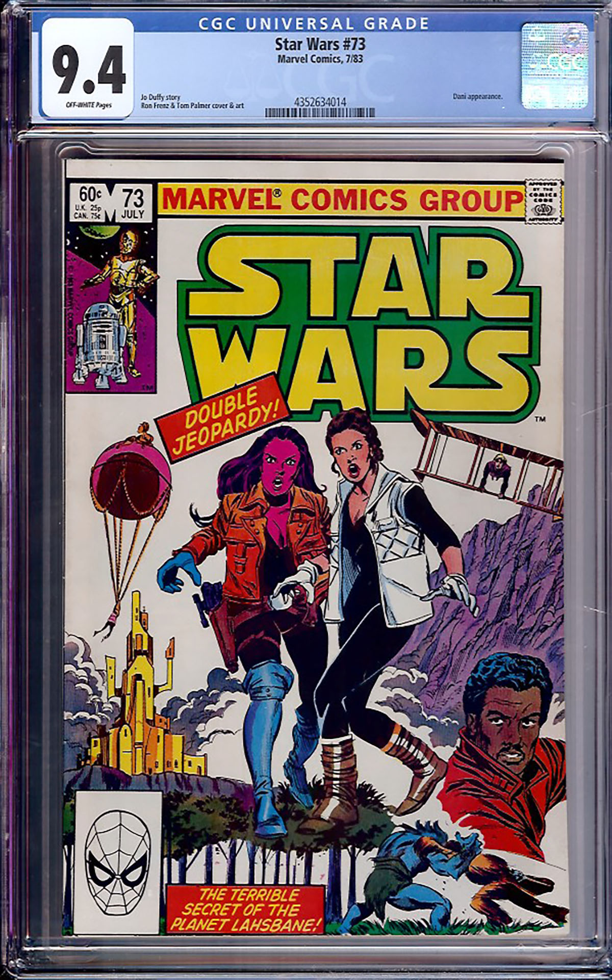 Star Wars #73 CGC 9.4 ow