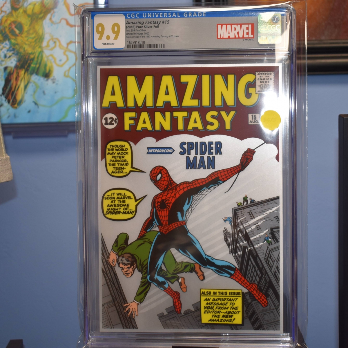 Amazing Fantasy #15 CGC 9.9 n/a Silver Edition