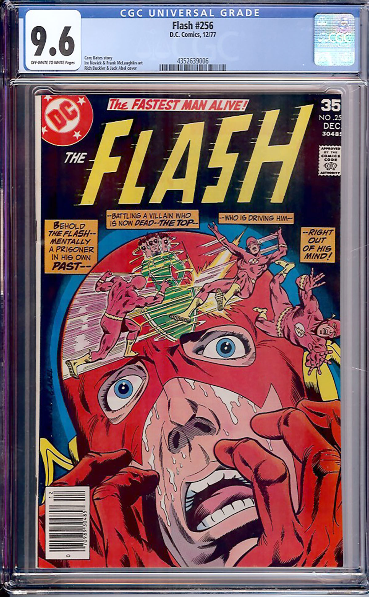 Flash #256 CGC 9.6 ow/w