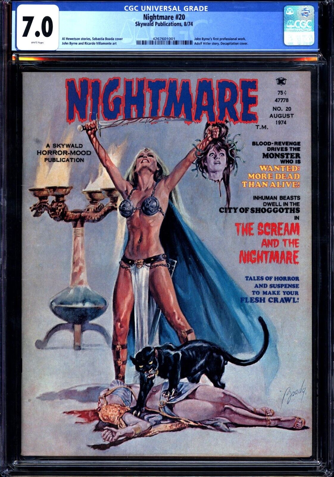 Nightmare #20 CGC 7.0 w