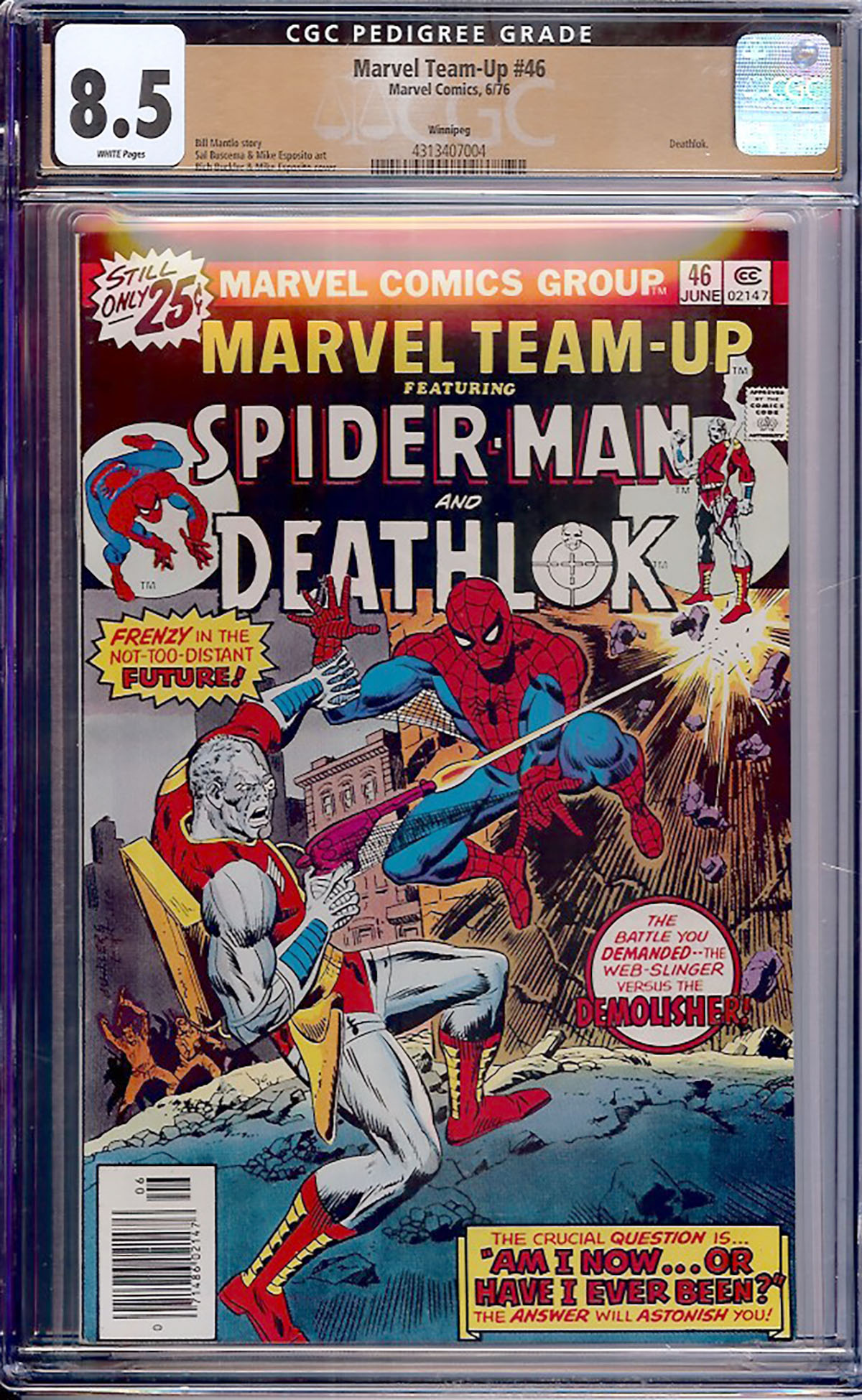 Marvel Team-Up #46 CGC 8.5 w Winnipeg