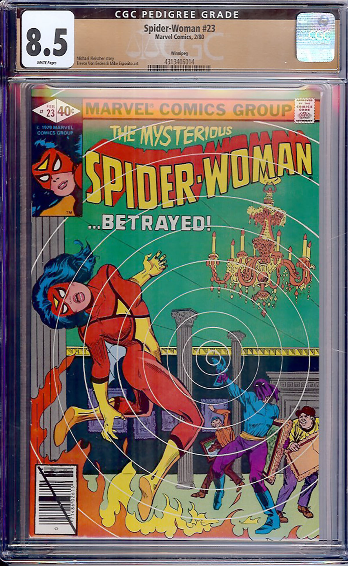 Spider-Woman #23 CGC 8.5 w Winnipeg